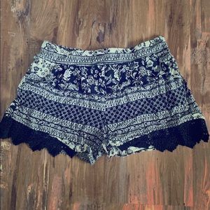 A. Byer Patterned Shorts